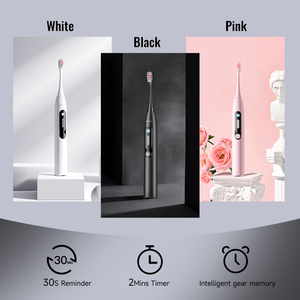 Bebé suave eléctrico <span class=keywords><strong>aquasonic</strong></span> serie negra ultra blanqueamiento cepillo de dientes agua hilo dental dientes selección: portátil - Product Image 5