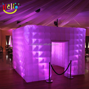 접이식 풍선 LED 사진 디스플레이 스탠드 셀프 서비스 사진 부스 큐브 파빌리온 프린터 풍선 사진 부스 - Product Image 3