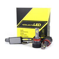 120W 14000LM T50 H7 H11 Kit de conversion de phare à LED Ampoule de lampe LED haute performance