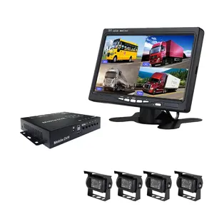 Carte SD, 4 canaux 1080P, dvr, pour tous les véhicules, enregistreur vidéo de voiture, du fabricant d'origine, haute qualité