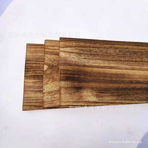 Tablero de Madera Maciza Rectangular, Tamaño Personalizable, Diseño Rústico, para Estantes o Pisos Interiores - Product Image 3