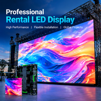 Écran LED géant publicitaire pour location, P2.6 P2.9 P3.91, mur vidéo LED mobile, écran LED extérieur