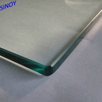 4mm 5mm 6mm 8mm 10mm 12mm 15mm 19mm Verre trempé clair renforcé par la chaleur pour la sécurité des bâtiments Verre de construction