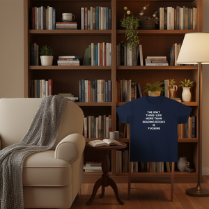 T-shirt pour les amoureux des livres, t-shirt drôle avec citation de meme, cadeau inapproprié, sarcastique et dérangedant pour les bibliophiles - Product Image 1