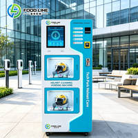 Distributeur automatique de nettoyage de casques Slimbody pour espaces restreints, vertical, en promotion