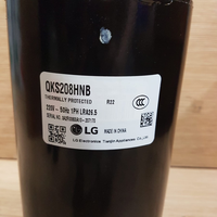 Compresseur rotatif d'origine 1,5 CV QKS208HNB AC R22 12000BTU 220V 50HZ pour climatisation