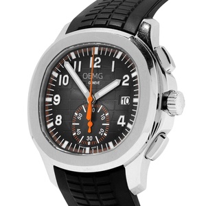Montre multifonction pour homme PPF Factory 5712, 41 mm, acier inoxydable, prend en charge la personnalisation OEM, mouvement ETA 240, calendrier perpétuel - Product Image 2