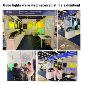 Projecteur Gobo Magnétique LED 40W avec Zoom Manuel et Lumière d'Effet DJ Dimmable pour Hôtel/Magasin, Mariage, Publicité, Utilisation Intérieure - Product Image 6