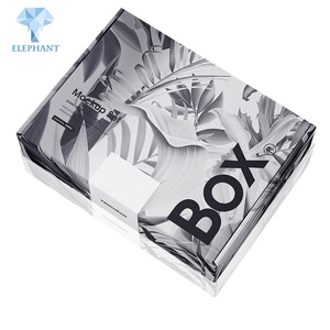 Boîtes d'emballage en papier noir personnalisées pour chaussures, cigarettes, vêtements, cadeaux, savons, vente en gros - Product Image 2