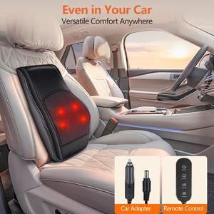 Phenitech Shiatsu masajeador de espalda y cuello con calor calmante, masajeador de espalda, almohada masajeadora para cuello hombro espalda - Product Image 4