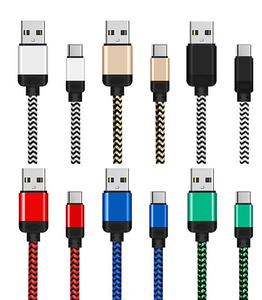 Modern mobil taşınabilir 10 Ft USB örgülü kablo askılı etiketler telefon aksesuarı Metal teşhir rafı standı - Product Image 2