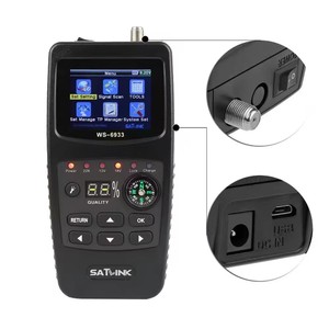 <b>Portable</b> Digital Satellite Finder Meter DVB-S DVB-S2 Signal Strength Meter for Satellite <b>TV</b> Dish - Product Image 6