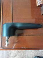 Poignée de serrure de porte de four à compression