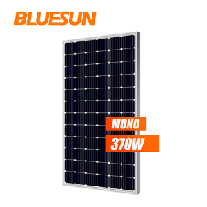 Bluesun 360w 370w 375w 400w mono panel solar negro mono usado paneles <span class=keywords><strong>solares</strong></span> en Japón - Product Image 1