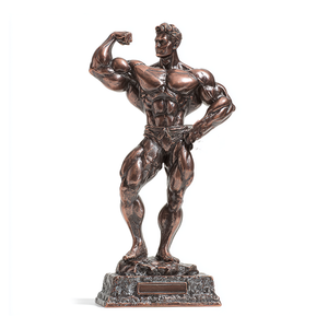 रेसिन फिक्स प्रतियोगिता एकल बाइप कस्टम स्पोर्ट्स बॉडीबिल्डिंग ट्रॉफी - Product Image 1