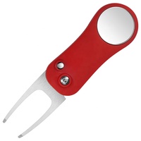 Outil de réparation de divots de golf multifonctionnel automatique en métal durable, fourche de réparation de pitch, accessoire cadeau pour club de golf et activités sportives en extérieur