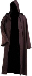 GOLDSTITCH Men Hooded Robe <b>Cloak</b> Knight Fancy Cool Cosplay Costume - Product Image 3