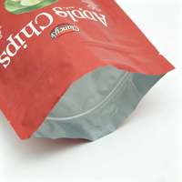 Sac d'emballage refermable mat sur mesure pour pommes, résistant à l'humidité, type sachet rétractable