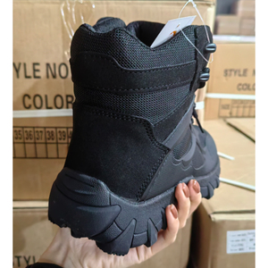 Bottes de randonnée de sécurité SFA33 AS33 gris clair en mesh, semelle anti-perforation, respirantes, chaussures tactiques de trekking outdoor - Product Image 4
