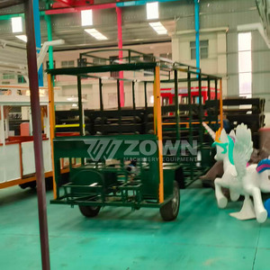 Train touristique électrique de luxe personnalisé, mini-bus navette, bus de tourisme, voiture pour visites touristiques - Product Image 6