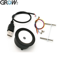Module de lecteur de code-barres QR circulaire USB UART GROW GM73, installation facile