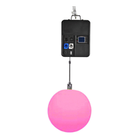 Projecteur sphérique RVBW 150W, éclairage de scène DMX automatique pour mariages, événements, clubs, spectacles, discothèques, certifié CE RoHS FCC
