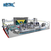 Parc VR tout-en-un, plateforme VR 9D debout pour machine de jeu, solution tout-en-un