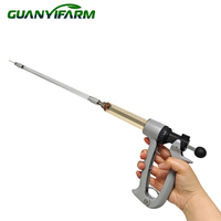 Tube d'extension pour seringue vétérinaire Guanyi avec raccord Luer Lock, réglable, réutilisable, sécurisé, dose de 1 ml, équipement pour bétail