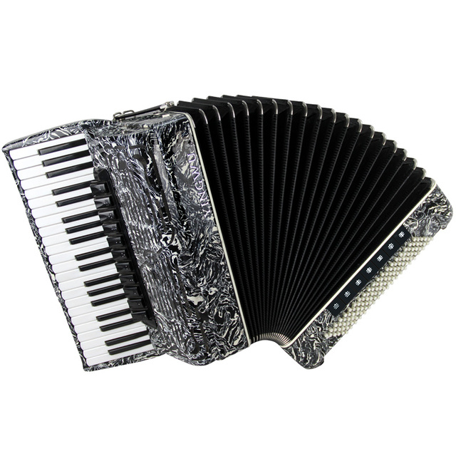 Parrotアコーディオン41鍵盤120べース Amazon.co.jp: BEdaW 41キー120バスアコーディオン、4列のリード