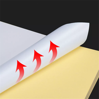 Vente flash - Feuilles d'étiquettes autocollantes blanches imperméables A4 pour étiquettes d'expédition avec laminage brillant
