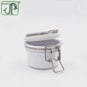 Usine en gros 120ml Blanc <span class=keywords><strong>Kilner</strong></span> Pot Clip Top Soins de la peau Emballage Corps <span class=keywords><strong>Beurre</strong></span> Gommage Cosmétique Pot - Product Image 2