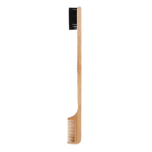 Pinceau à sourcils en bois Wanmei, double face, avec poils et peigne, pour le maquillage et le coiffage - Product Image 5