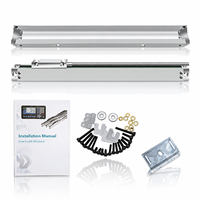 DITRON DC10F Échelle linéaire compacte en verre, encodeur de petite taille pour installation en espace restreint, règle de 0 à 600 mm pour DRO de commande transversale de tour