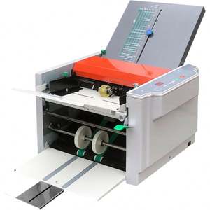 Machine à plier automatique électrique à écran tactile en Z pour le pliage du papier, des feuilles de cuivre, des invitations, des billets, des dessins - Product Image 6