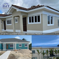 Fenêtre coulissante UPVC de haute qualité, résistante aux ouragans, avec verre trempé anti-impact Bahamas, à rupture de pont thermique, homologuée anti-tempête, personnalisable en usine