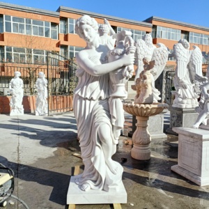 <span class=keywords><strong>Precio</strong></span> <span class=keywords><strong>de</strong></span> Fábrica, Moderna Estatua <span class=keywords><strong>de</strong></span> Ninfas <span class=keywords><strong>de</strong></span> Mármol Multicolor Personalizada a Tamaño Real, Escultura Femenina <span class=keywords><strong>de</strong></span> Lujo, Garantía <span class=keywords><strong>de</strong></span> 5 Años en el Sitio - Product Image 5