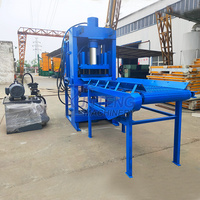 Machine hydraulique de fabrication de briquettes de charbon de bois de sciure de bois PLC en acier inoxydable