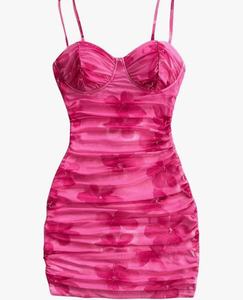 Los <span class=keywords><strong>vestidos</strong></span> <span class=keywords><strong>de</strong></span> mujer estampados <span class=keywords><strong>de</strong></span> manga corta Retro <span class=keywords><strong>elegantes</strong></span> informales <span class=keywords><strong>de</strong></span> verano para mujer se envían al azar - Product Image 1