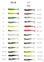 WZ SS-R Vente en gros de mini-appâts pour la pêche au bar en eau salée 1.6" 1.8" 2"