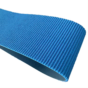 Profesyonel üretici sınıf düz tasarım yüksek mukavemetli mavi makine sanayi PVC konveyör bant - Product Image 2