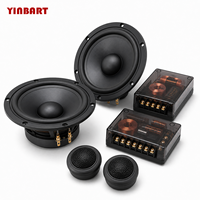 Kit Driver Speaker YINBART Woofer Tweeter Full-Range Crossover 100-300W Pengontrol Nada Bass Treble Komponen Audio untuk Suara