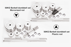 Manubri attrezzature per il fitness set di manubri regolabili palestra 50kg set di bilancieri e manubri in ghisa - Product Image 4