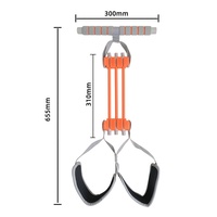 CZFIT Écarteur de pieds en latex de haute qualité, 60 livres, pour l'étirement et l'entraînement, confortable, pour la remise en forme à domicile, antidérapant et durable