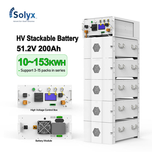 แบตเตอรี่ลิเธียมแบบวางซ้อนได้200AH 51.2V GHS-200 150KWH 100KWH 50KWH สำหรับอุตสาหกรรมเชิงพาณิชย์ - Product Image 1