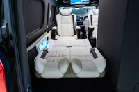 29-Zoll-Decken-TV Luxus-Autos itz und Schlafs ofa Kunden spezifisches Badezimmer für 2024 New Hiace