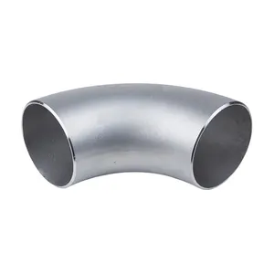 Sfenry Butt Weld Pipe Fittings 6 Inch 8 Inch 10 Inch A403 WP304 SS304 SS316 Stainless Steel 90 Degree Elbow Dimensions