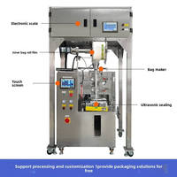 Nylon Piramide Thee Zakjes Verpakkingsmachine met Spirale Weegschaal voor Fruitthee Automatische Sachet Vulling, Sluiting en Verpakkingsmachine