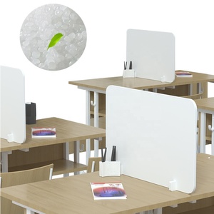 Eco amigable soporte para restaurante comedor mesa de plástico de 30X24 cajero con correa 600X800 estornudo guardia - Product Image 1