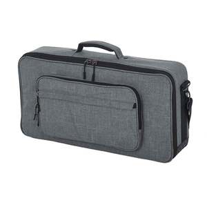 Échantillon Gratuit Sac de Transport Portable Multifonctionnel en Polyester Gris Grande Capacité pour Pédalier de Batterie avec Bandoulière Modèle Personnalisé Marque sur Mesure - Product Image 1