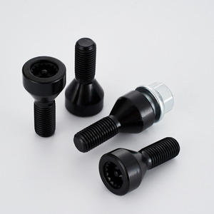 <span class=keywords><strong>Perno</strong></span> de <span class=keywords><strong>rueda</strong></span> antirrobo de alta calidad, adaptador redondo de <span class=keywords><strong>seguridad</strong></span> negro de acero 36136786419 con código - Product Image 2